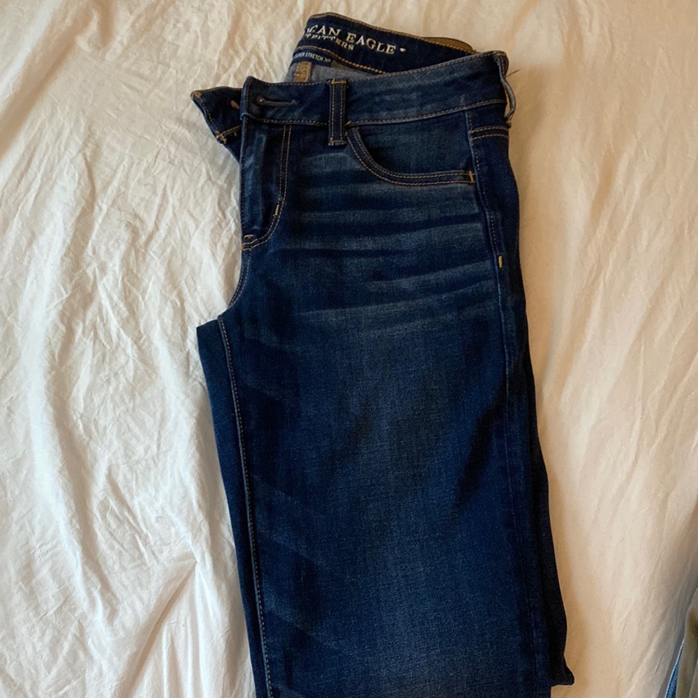Worn once Smoke free home. American Eagle Jeans
